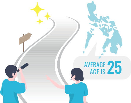 「平均25歳」の海外から豊富な未来の開発力を